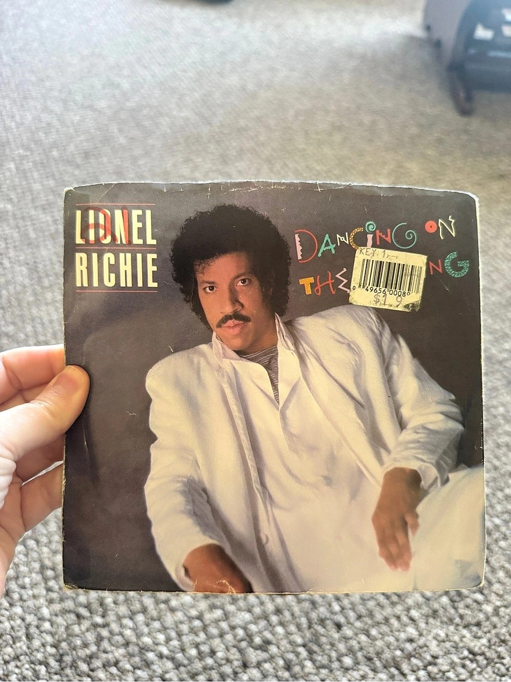 Motown Lionel Richie - Dancing on the Ceiling / Love Will Find a Way 7" Vinyl